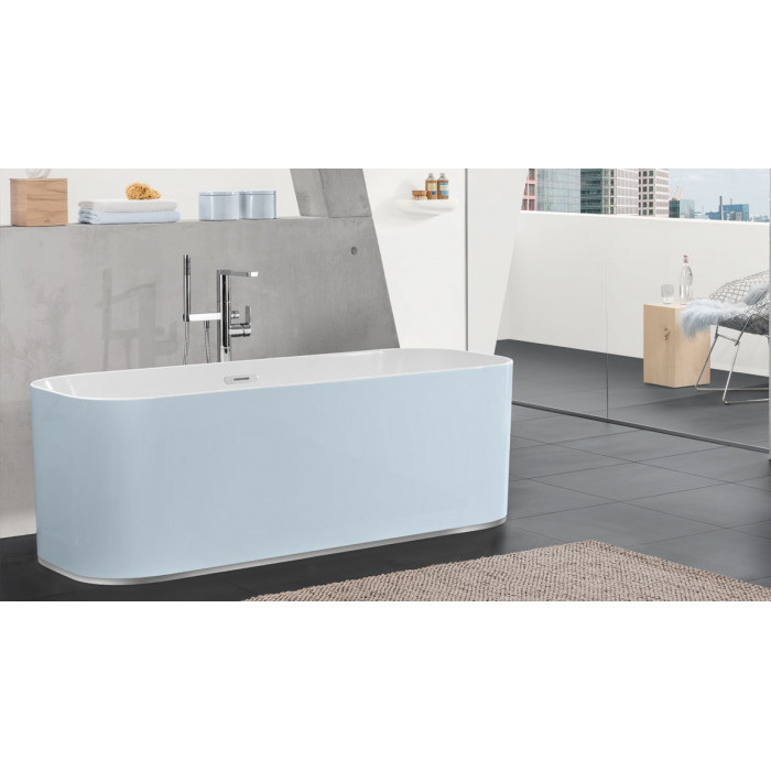 Villeroy&Boch Finion Ванна 170х70х62см., отдельностоящая, Quaryl®, цвет: альпийский белый/хром