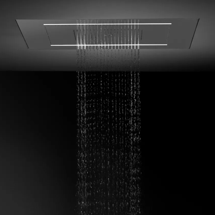 Dornbracht RAIN SKY M Дождевая панель для монтажа на потолке, цвет: нержавеющая сталь