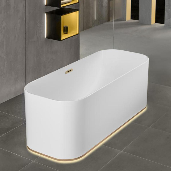 Villeroy&Boch Finion Ванна 170х70х62см., отдельностоящая, Quaryl®, цвет: альпийский белый/шампань