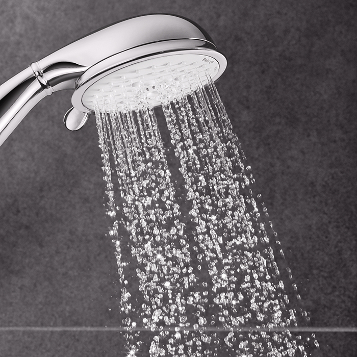 Grohe Tempesta Rustic Душевой гарнитур с ручным душем, штангой и шлангом 175см., цвет: хром