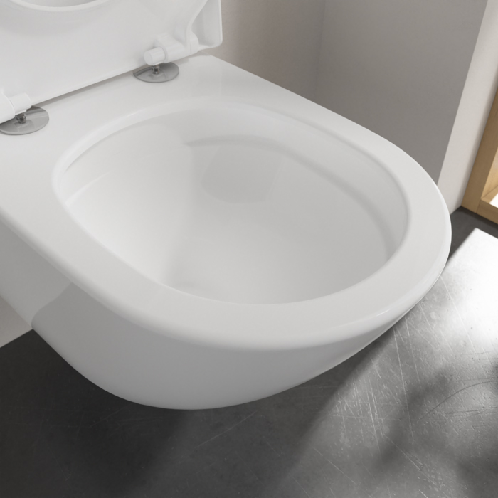 Villeroy&Boch Subway 3.0 Унитаз 37х56х36см., подвесной, TwistFlush, с антигрязевым покрытием CeramicPlus, цвет: альпийский белый