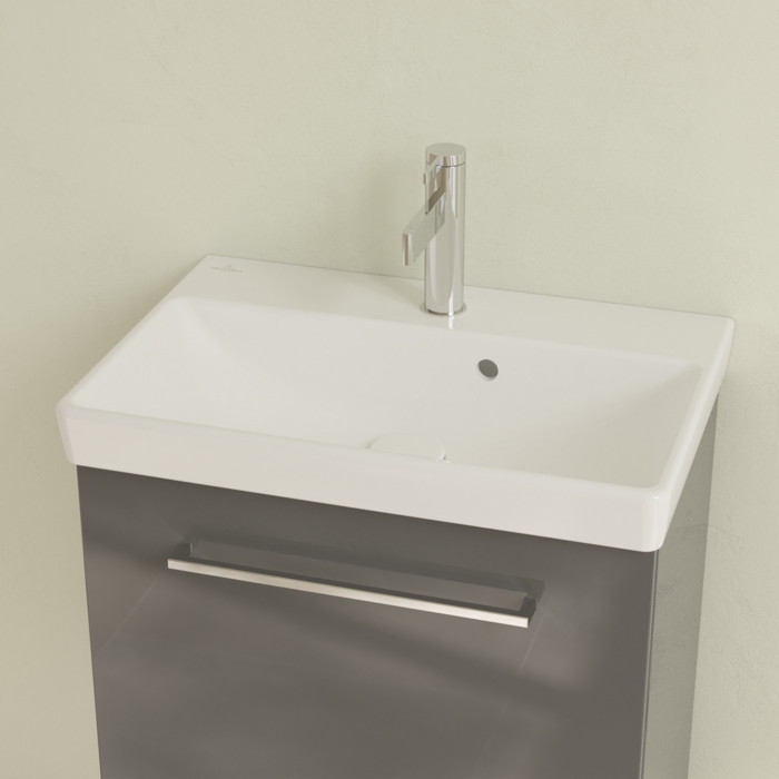 Villeroy&Boch Avento Раковина 55х37 см, 1 отв., с переливом, цвет: белый