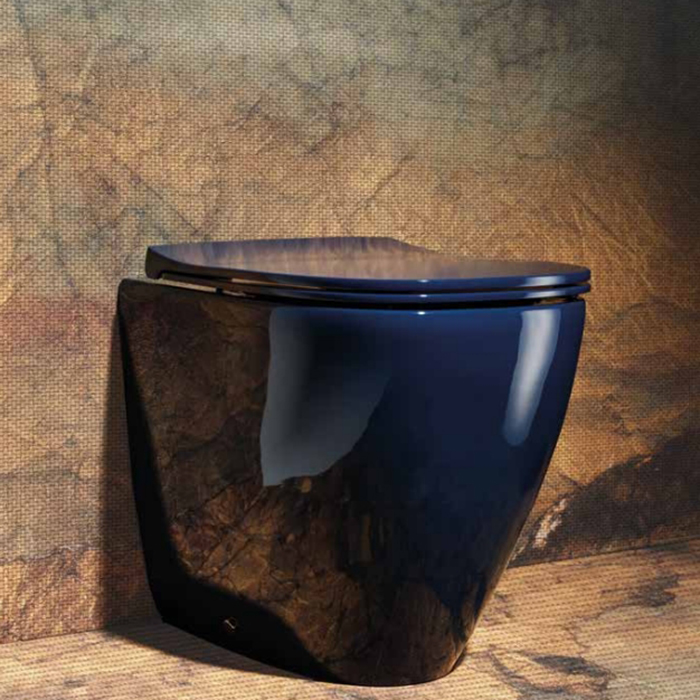Simas Juniper Унитаз напольный 53.5x370xh42см., смыв Tornado, безободковый, цвет: capri