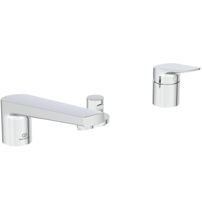 Ideal Standard La Dolce Vita Смеситель для ванны, на 4 отв., с ручным душем, шланго для душа 175см., цвет: хром