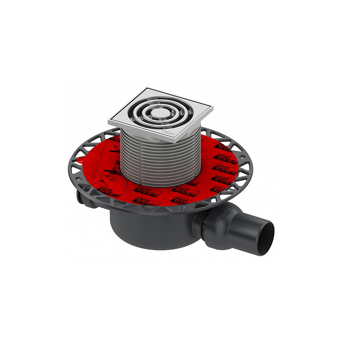 TECE Трап горизонтальный с универсальным фланцем Seal System (артикул ...