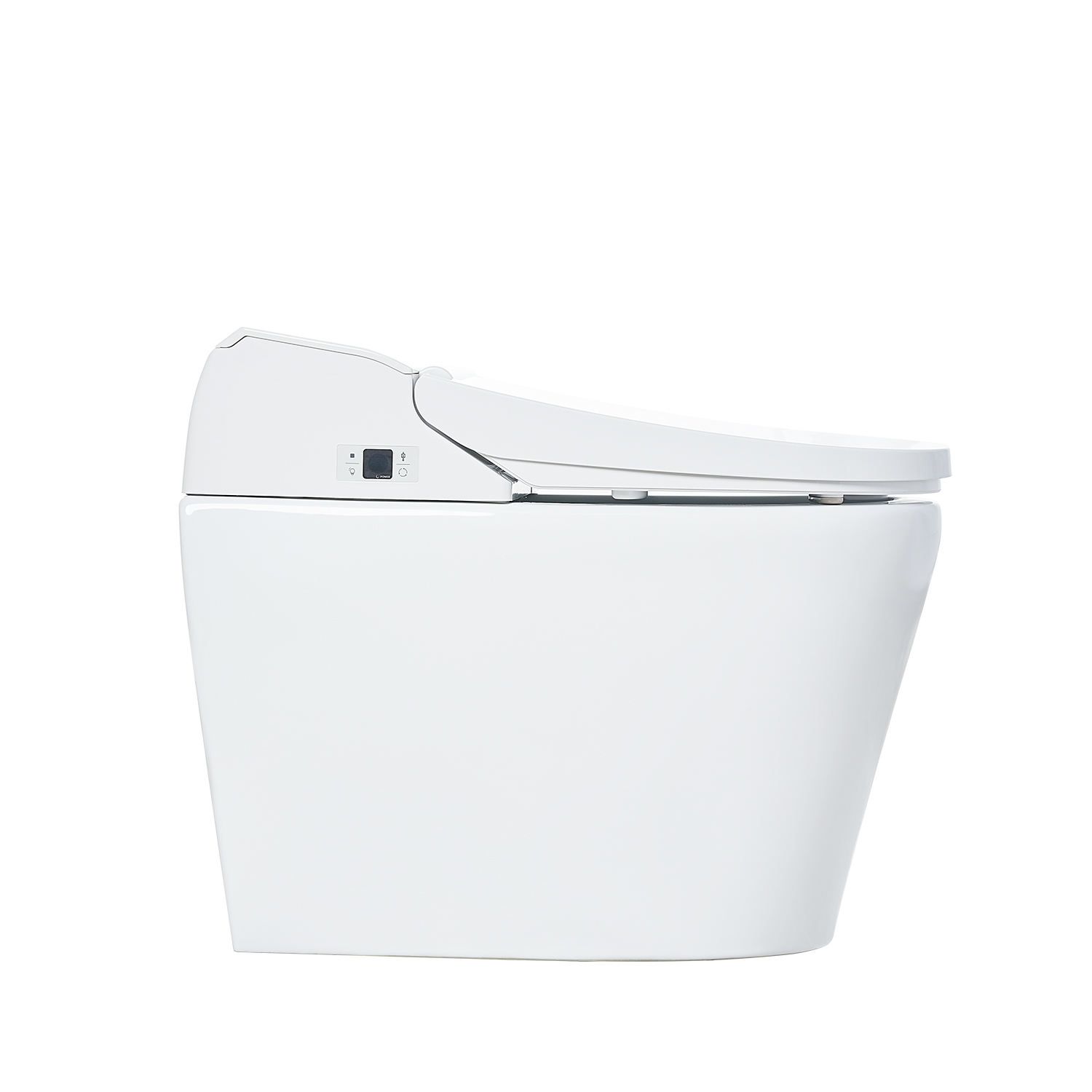 SensPa Tankless Электронный унитаз 39x67x55см, напольный, TC-8100W, цвет: белый