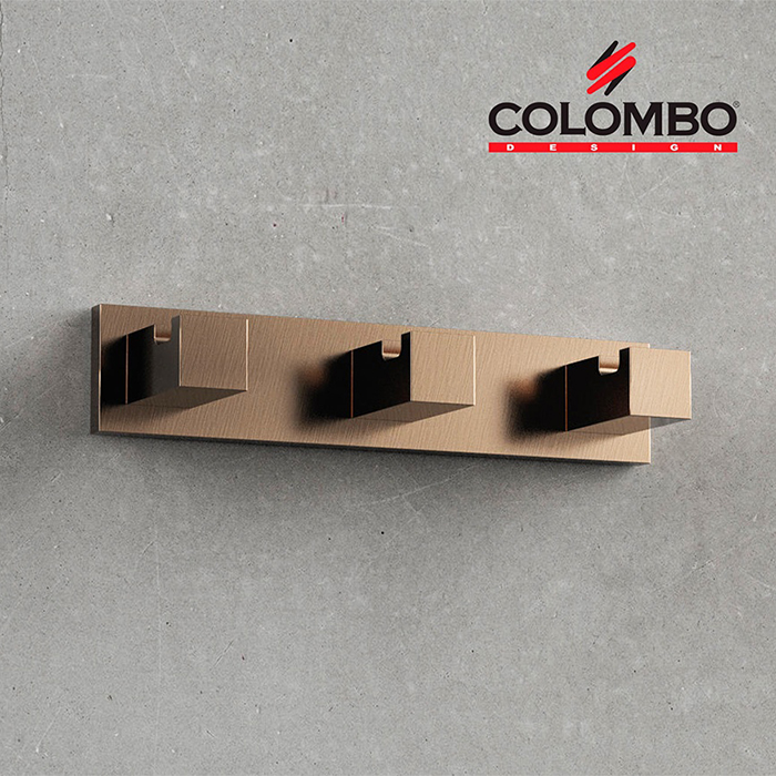 Colombo Look Крючок тройной LC37, цвет: PVD Vintage матовый