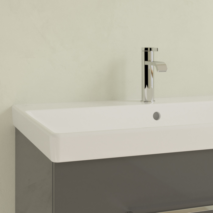 Villeroy&Boch Avento Раковина 80x47 см, 1 отв., с переливом, с антигрязевым покрытием CeramicPlus, цвет: белый