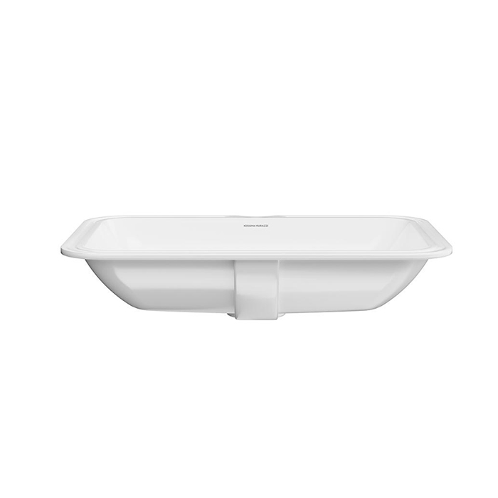 Kerama Marazzi Plaza Раковина 54.5х38см., встраиваемая снизу, без отв., цвет: белый глянцевый