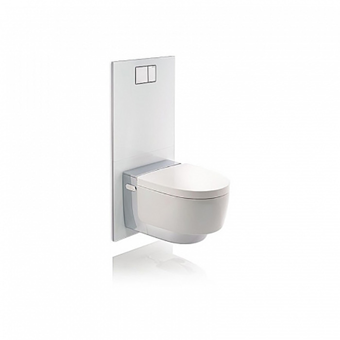 Geberit AquaClean Mera Comfort Подвесной унитаз-биде 59х36см, цвет: глянцевый хром