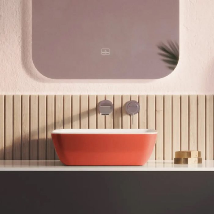Villeroy&Boch Artis Раковина 41x41x13см., накладная, цвет: Rust