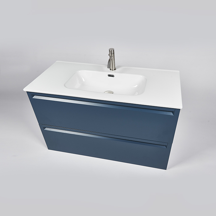Inda Piccadilly Тумба подвесная 80x45x60см, раковина керамическая, цвет: blu denim
