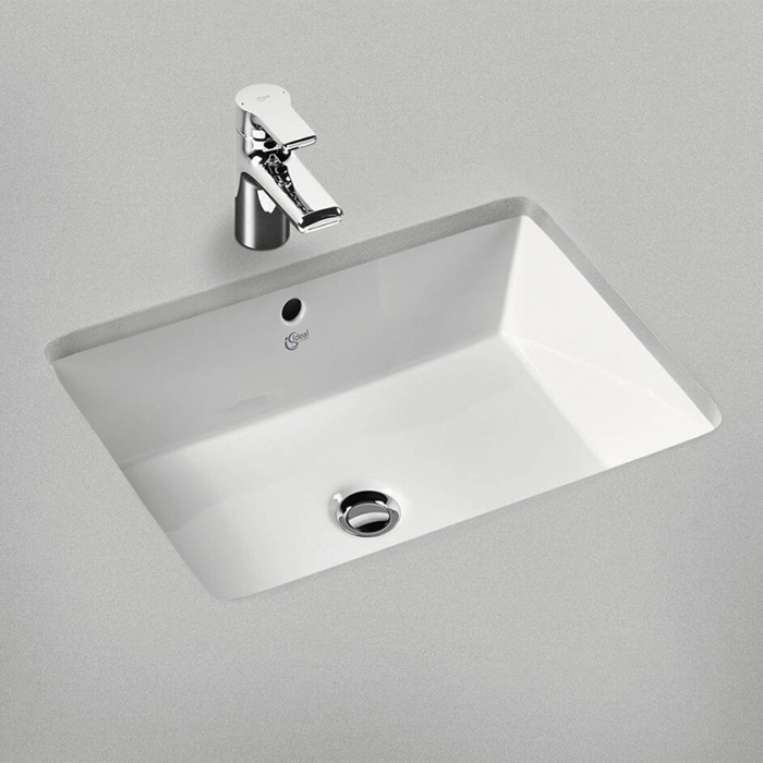 Ideal Standard Strada Раковина 59.5x43.5см., встраиваемая снизу, без отв., цвет: белый
