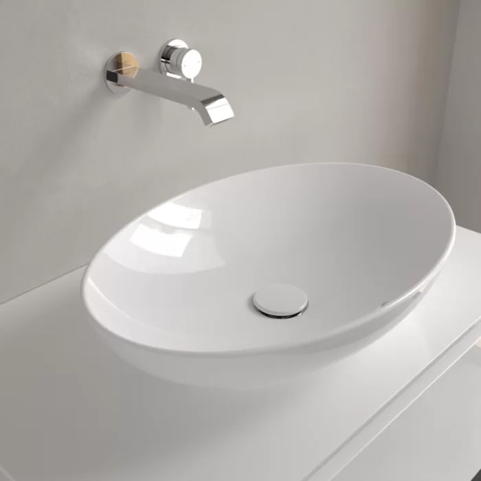 Villeroy&Boch Loop & Friends Раковина 56x38см., накладная, без отв., цвет: альпийский белый