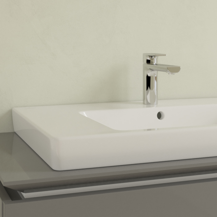 Villeroy&Boch Subway 2.0 Раковина 80х47 см, 1 отв., с переливом, цвет: белый