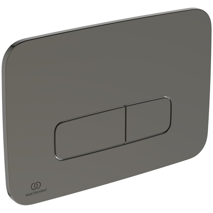 Ideal Standard Prosys Oleas Механическая панель смыва, двойной смыв, цвет: PVD Magnetic Grey
