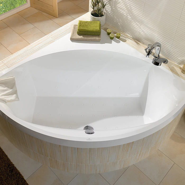 Villeroy&Boch Squaro Ванна 145х145х50см., цвет: белый