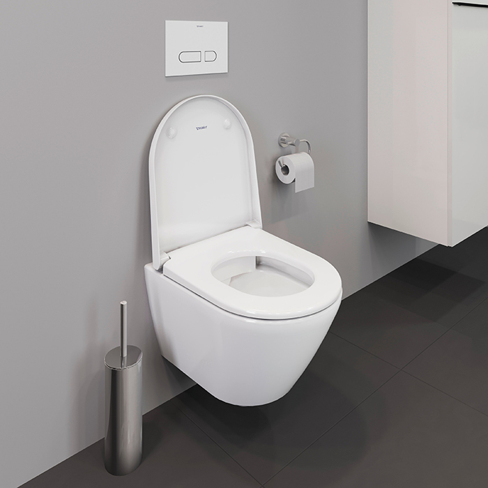 Duravit D-Neo Унитаз 37x48см., подвесной, безободковый, цвет: белый глянцевый
