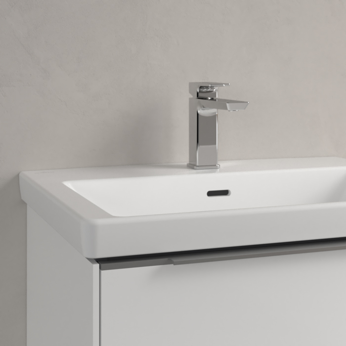 Villeroy&Boch Subway 3.0 Раковина 65х47х16.5см., 1 отв., подвесная, CeramicPlus, с переливом, цвет: белый камень
