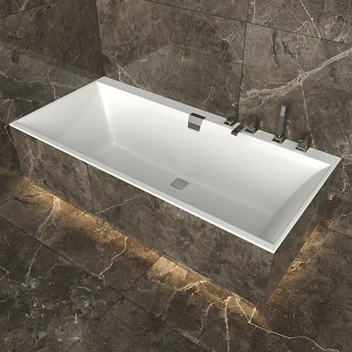 Villeroy&Boch Squaro edge Ванна 170x75x45см., прямоугольная, цвет: белый