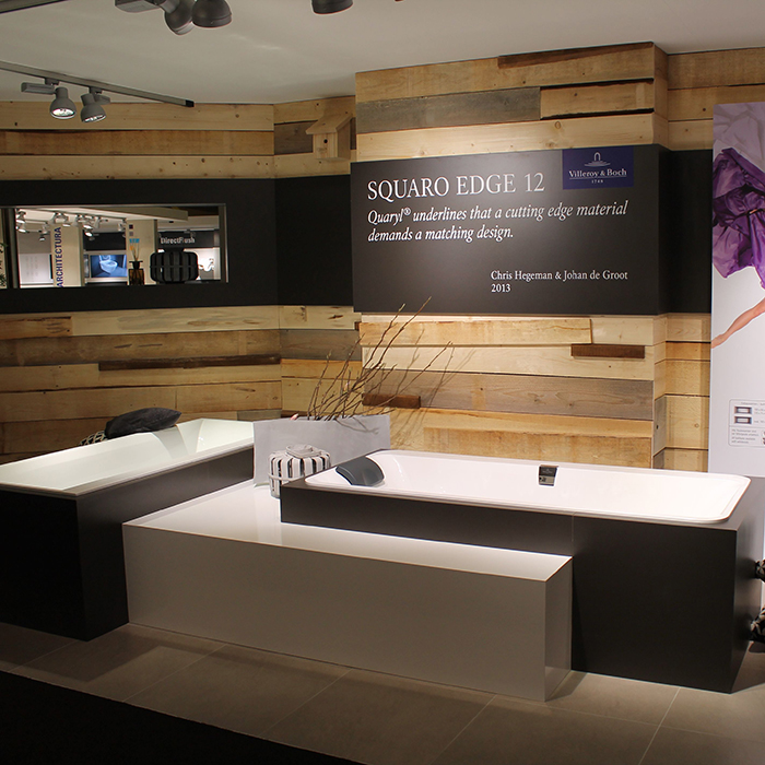 Villeroy&Boch Squaro edge Ванна 170x75x45см., прямоугольная, цвет: белый