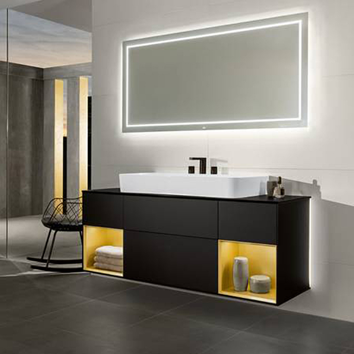Villeroy&Boch Finion Раковина 100х47 см, 1 отв., с переливом, с антигрязевым покрытием CeramicPlus, цвет: белый