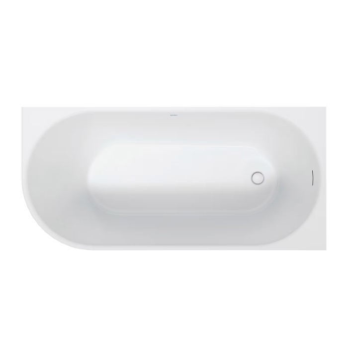 Duravit No.1 Ванна 170х100 см, встраиваемая, вариант левый, цвет: белый