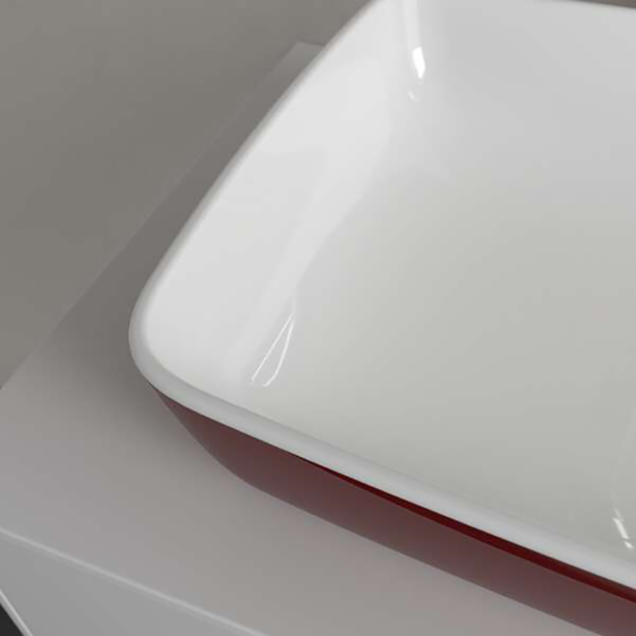 Villeroy&Boch Artis Раковина 58x38.5x13см., накладная, цвет: Bordeaux