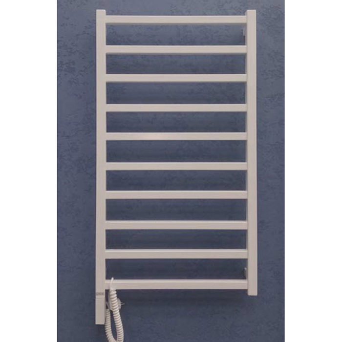 Neoinox Quadro Полотенцесушитель 120x45см, электрический, тэн, цвет: белый матовый