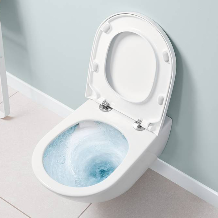 Villeroy&Boch Subway 3.0 Унитаз 37х56х36см., подвесной, TwistFlush, AntiBac, CeramicPlus, цвет: альпийский белый
