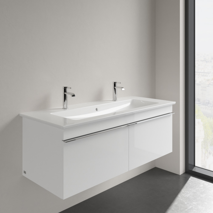 Villeroy&Boch Venticello Раковина 120х50 см, 2 отв., с переливом, цвет: белый