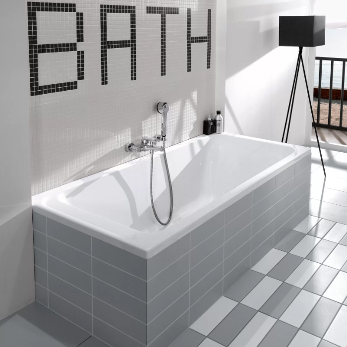 Villeroy&Boch Architectura Ванна 180х80х52.5см., встраиваемая, акрил, цвет: альпийский белый
