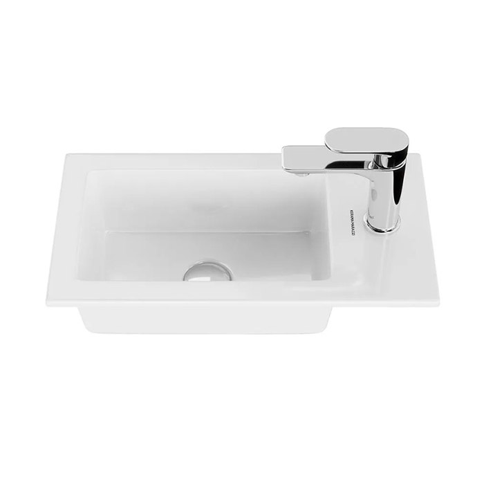 Kerama Marazzi Lato Раковина 50х27см., встраиваемая сверху, без отв., цвет: белый глянцевый