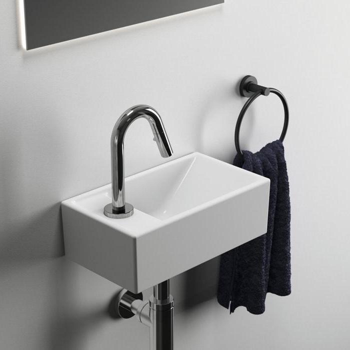 Ideal Standard i.life S Раковина 37x21xh12см, подвесная, с 1 отверстием, Sx, без перелива, цвет: белый глянец