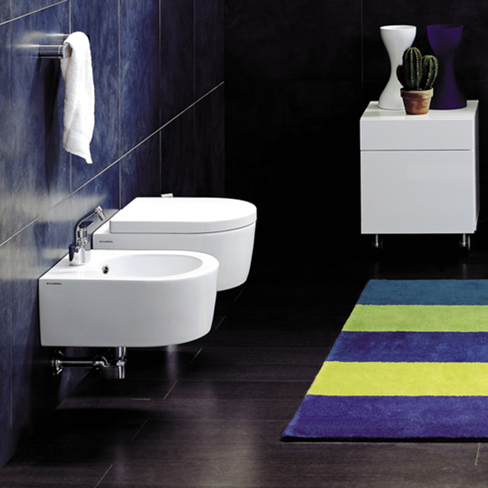 Flaminia Mini Link Унитаз подвесной 48.5x36xh20см, цвет: белый глянцевый