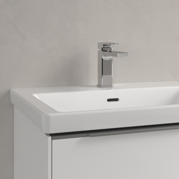 Villeroy&Boch Subway 3.0 Раковина 65х47х16.5см., 1 отв., подвесная, с переливом, цвет: альпийский белый