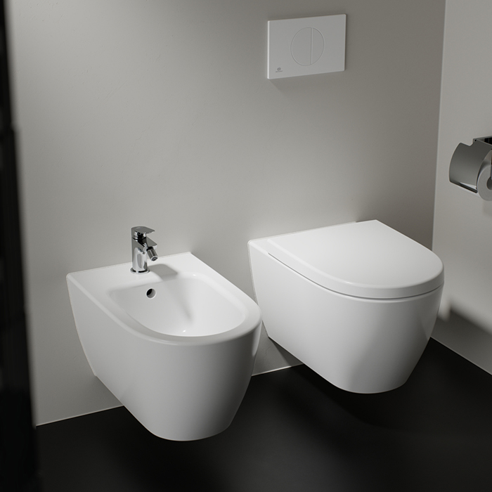 Ideal Standard Ceralife O Смеситель для биде H12см., на 1 отв., цвет: хром