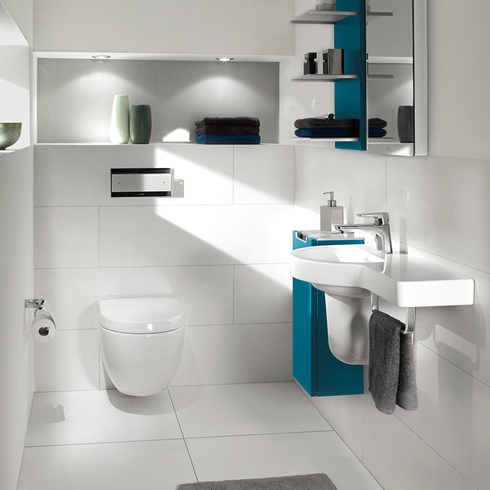 Villeroy&Boch Subway 2.0 Унитаз 37.5x36см., подвесной, с гориз. выпуском, цвет: альпийский белый