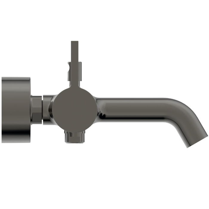 Ideal Standard Joy Смеситель для ванны, настенный, цвет: PVD Magnetic Grey