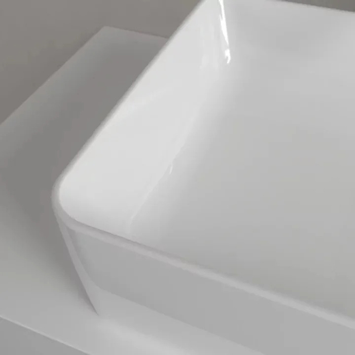 Villeroy&Boch Collaro Раковина накладная 56х36х14.5см., без отв., цвет: альпийский белый