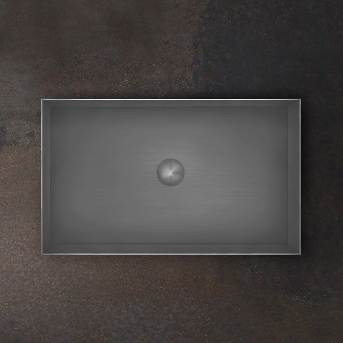 Gessi 316 Раковина 60x35 см, без отв., для установки на столешницу, без ...