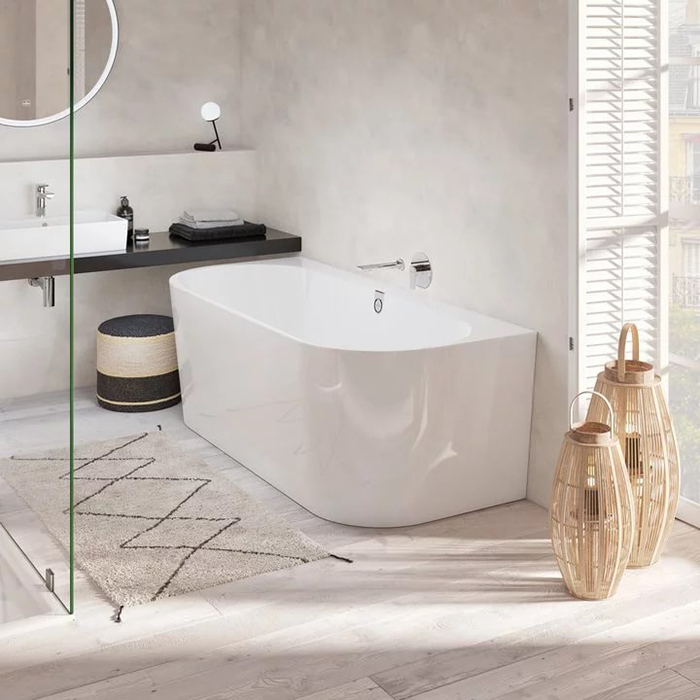 Villeroy&Boch Oberon 2.0 Ванна пристенная, 180х80х62см., цвет: альпийский белый