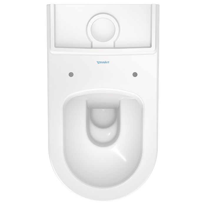 Duravit Me by Starck Унитаз-моноблок 37x65см., слив универсальный, с креплениями, цвет: белый
