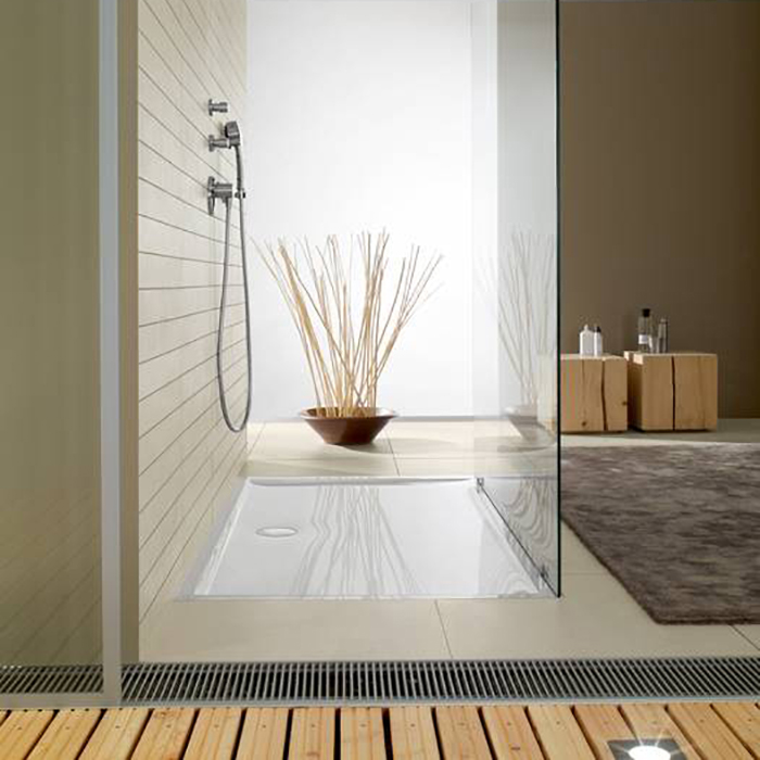 Villeroy&Boch Futurion Flat Душевой поддон 140х90х2.5см., цвет: альпийский белый