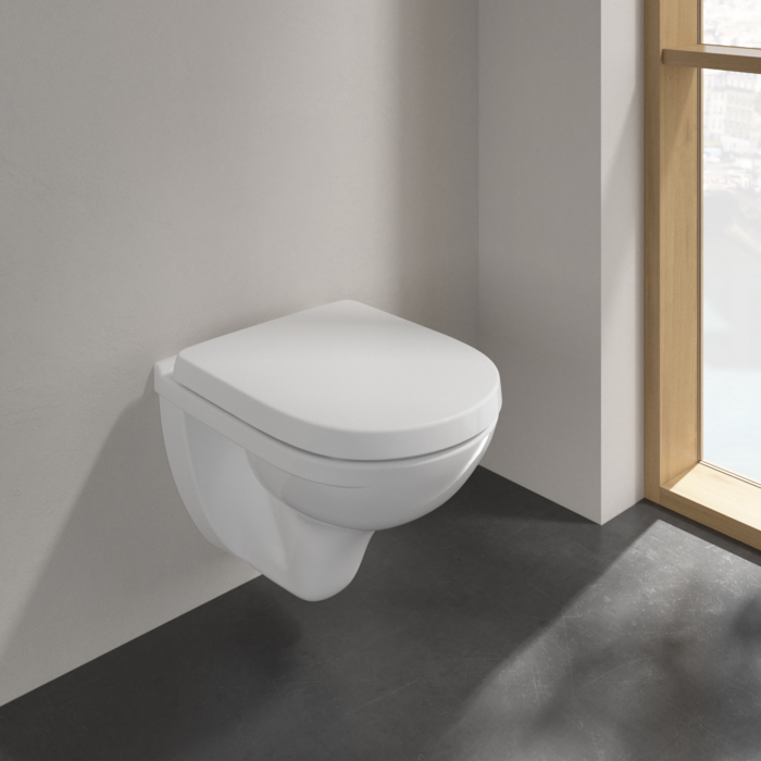Villeroy&Boch O.novo Унитаз подвесной 36x49 см, с вертикальным смывом, цвет: белый