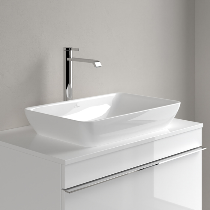 Villeroy&Boch Venticello Раковина 55x36см., без отв., накладная, цвет: альпийский белый