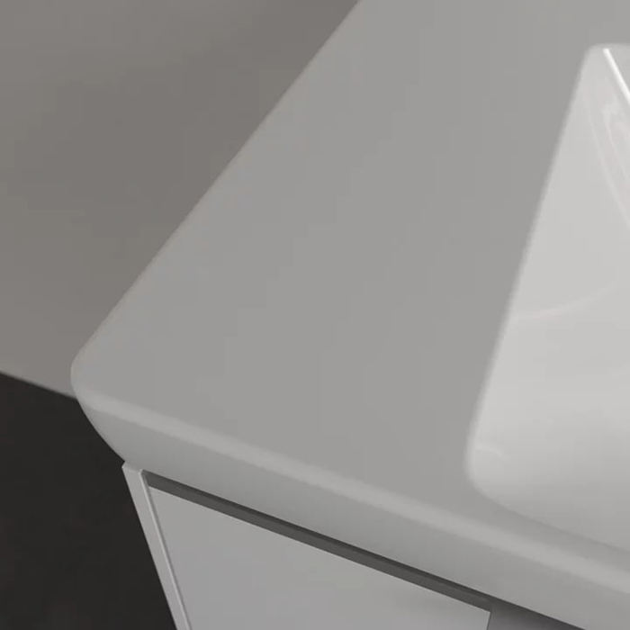 Villeroy&Boch Subway 3.0 Раковина 130х47х17см., 1 отв., подвесная, с антигрязевым покрытием CeramicPlus, без перелива, цвет: альпийский белый