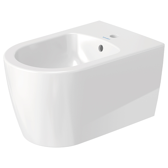 Duravit Me by Starck Биде подвесное 57x37см., 1 отв., с креплением, цвет: белый