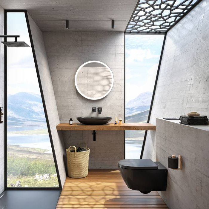 Villeroy&Boch Subway 2.0 Унитаз 37х56х36.5см., подвесной, DirectFlush, CeramicPlus, цвет: Ebony