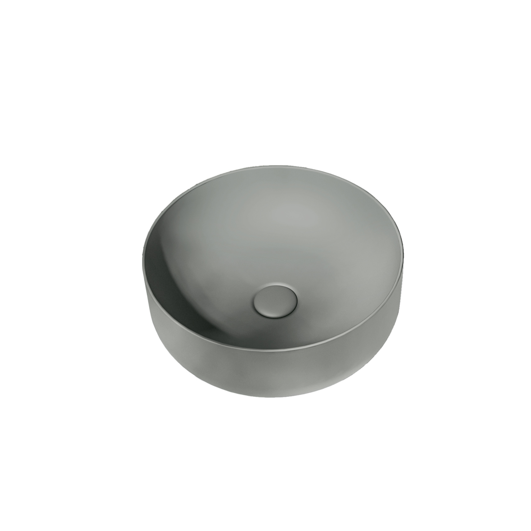 Kerasan Nolita Раковина-чаша 40x15 см, без отв., цвет: Ferro matt